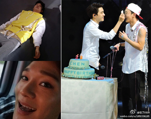 Ini Cara Para Member EXO Rayakan Ulang Tahun Chen yang ke-22